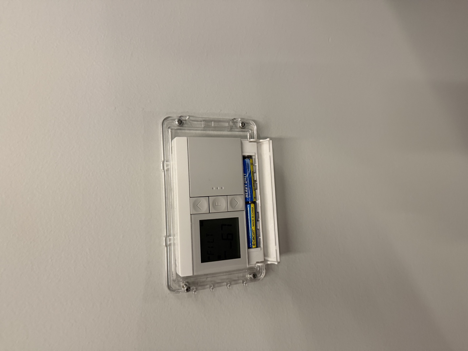 Floor 2 Fitness Room - Missing Thermostat Cover - 2